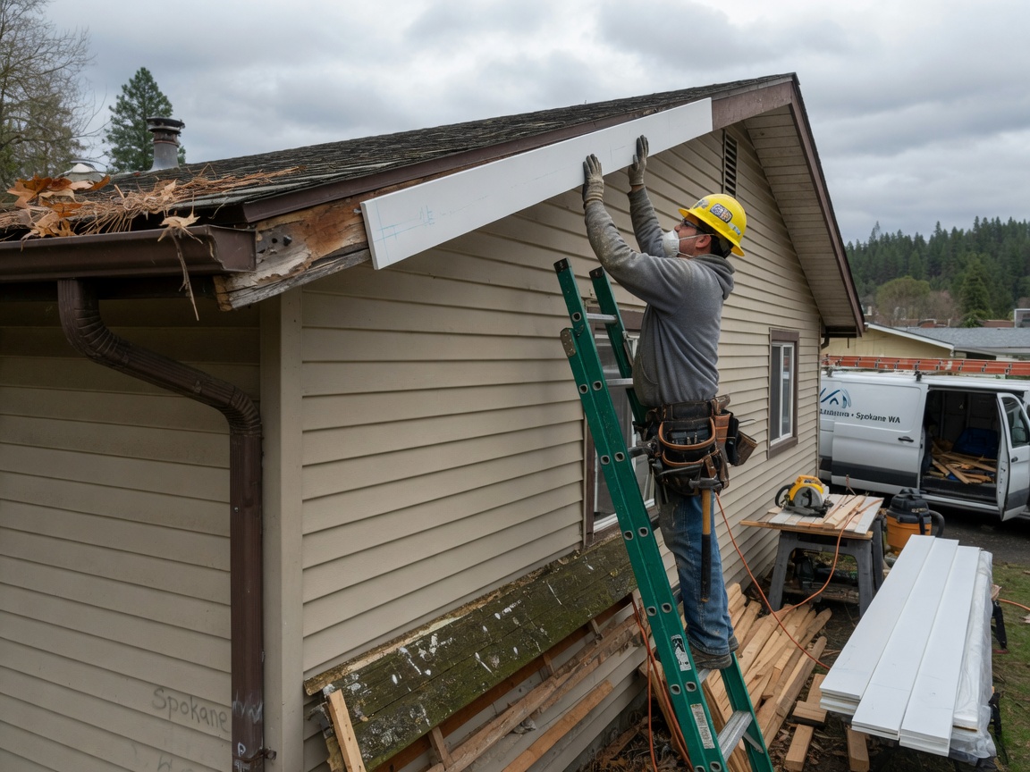 Fascia Board Replacement in Spokane, WA