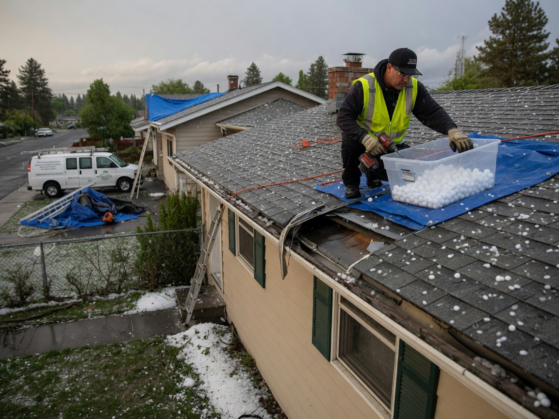 Hail Storm Recovery in Spokane, WA