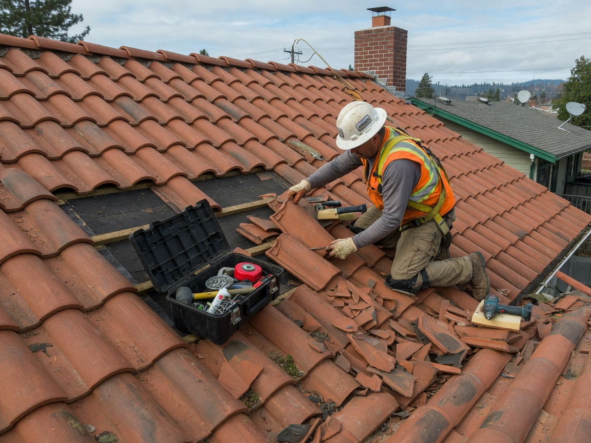 Roof Repair in Arbor Crest, WA 99223